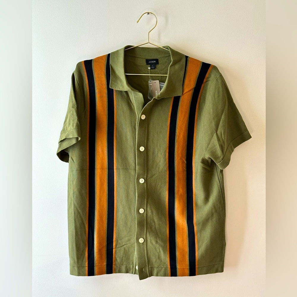 Large J Crew Sweater Polo NWT